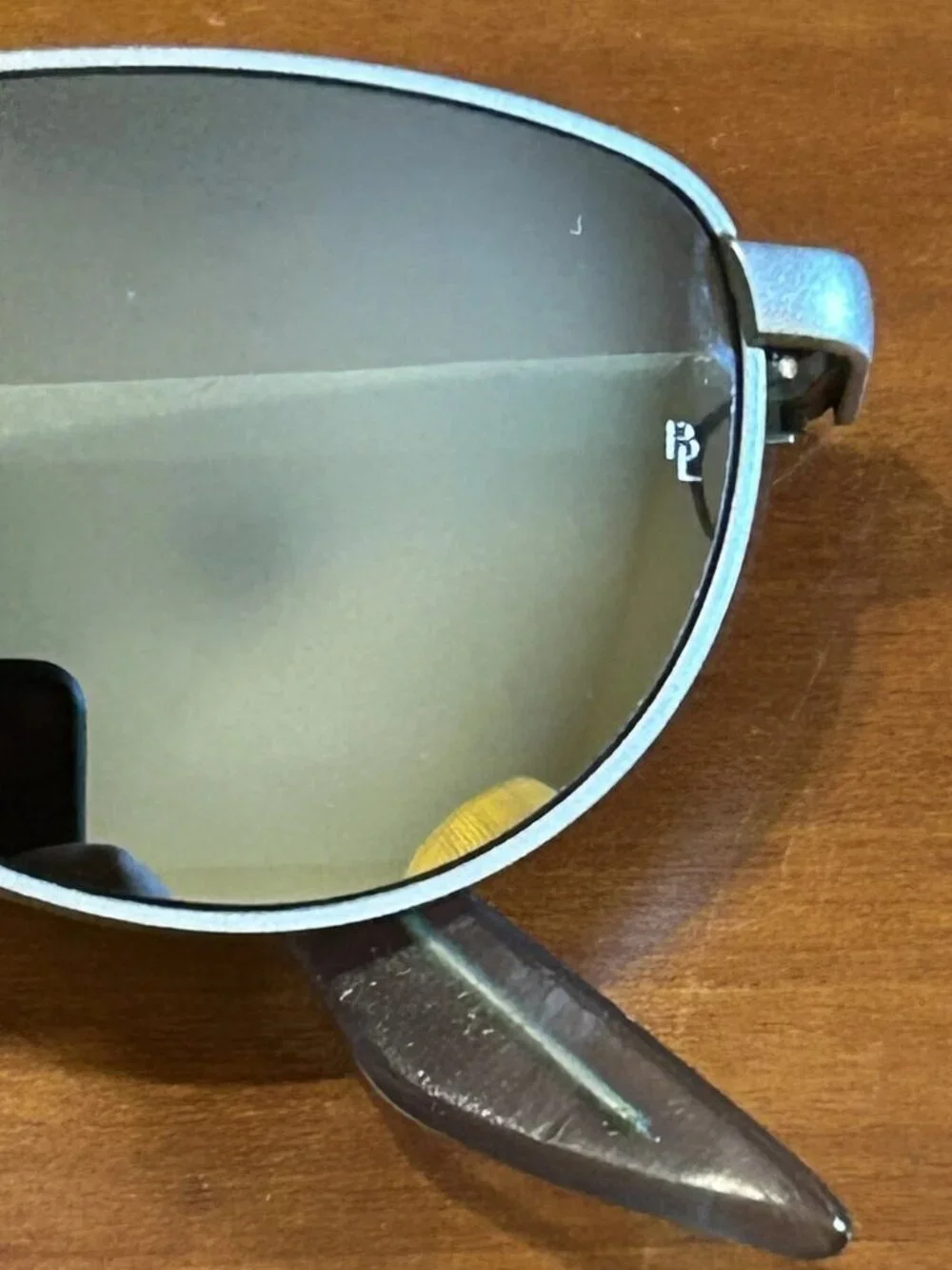 Vintage Ray-Ban W2322 YXAS Sidestreet Silver Mirrored Sunglasses with Case